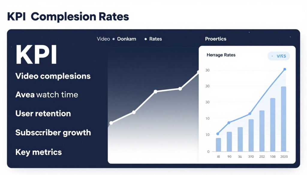 Key performance indicators for movie streaming website