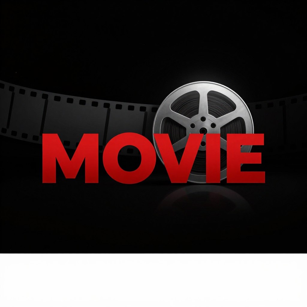 Logo design in red on black header