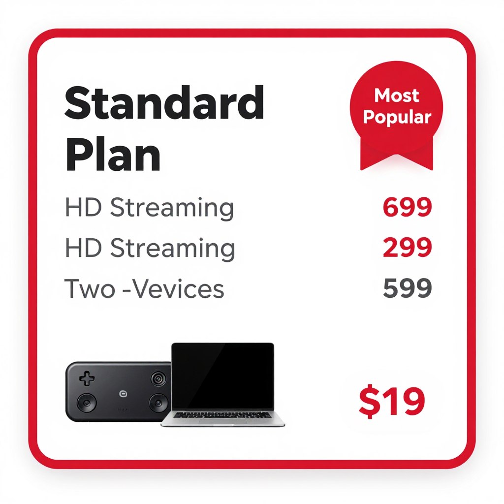 Standard subscription tier with highlighted features
