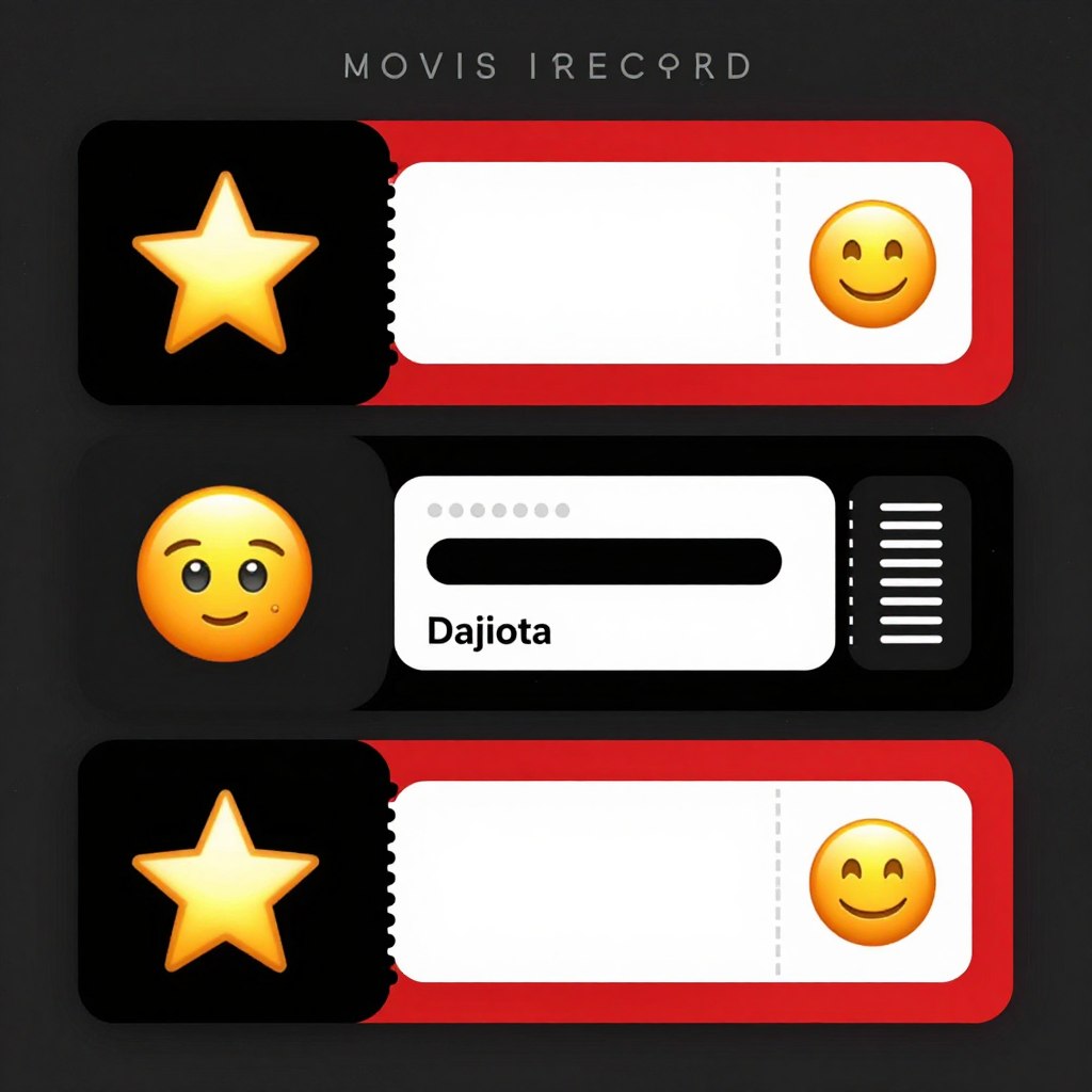 Star and ticket emojis for ratings and promotions