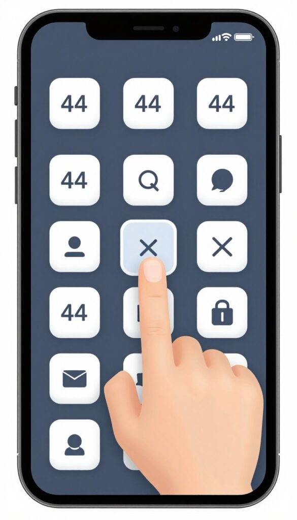 Touch target sizes for mobile buttons and controls