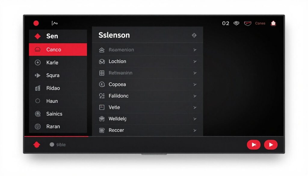 Video player showing subtitle options and settings panel