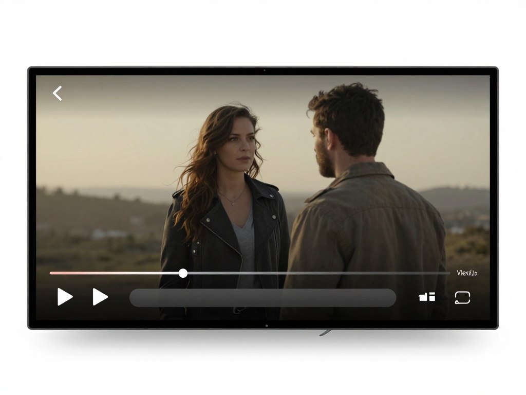 Video.js player interface example